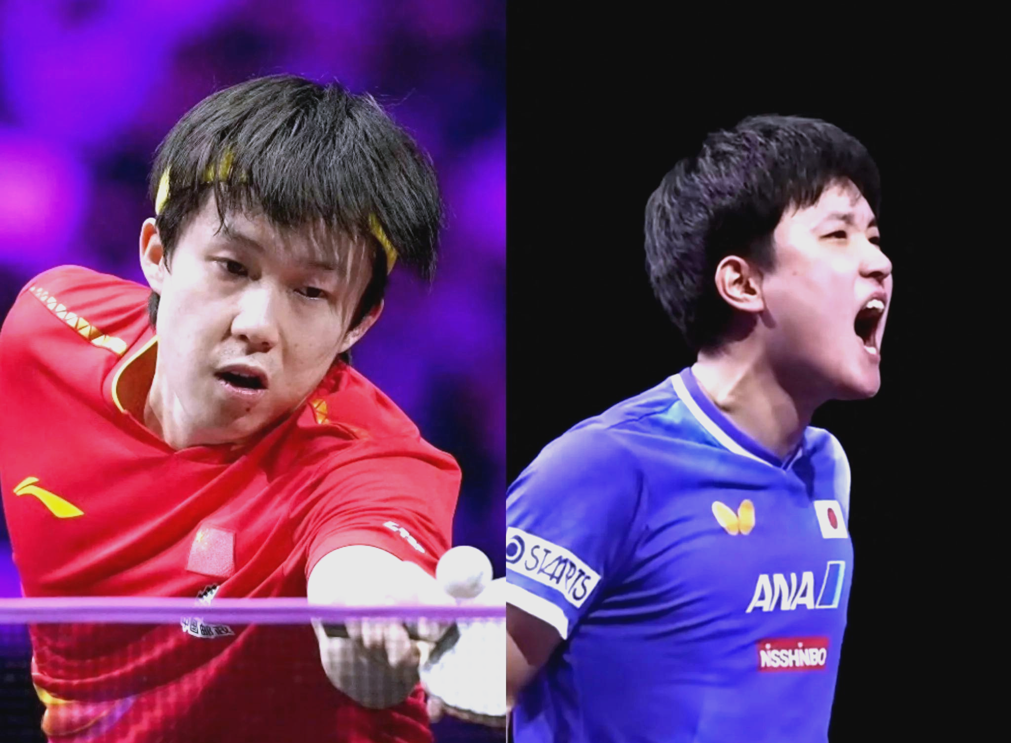 包含比利时乒乓球队逆转法国乒乓球队，张本智和关键制胜的词条